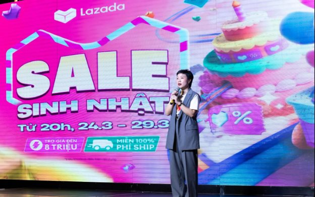 Lazada tăng tốc cùng nhà bán hàng với chiến dịch Sale Sinh Nhật