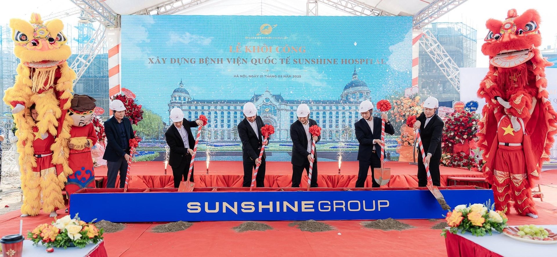 Sunshine Group khởi công xây dựng bệnh viện quốc tế tại dự án Noble Palace Tay Thang Long