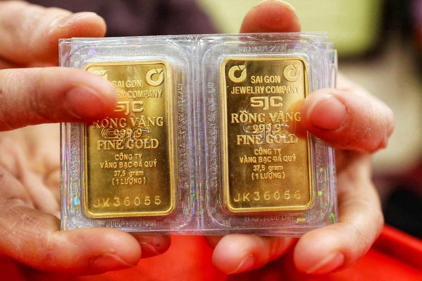 Giá vàng miếng đi ngang, vàng nhẫn biến động nhẹ phiên sáng 1/8