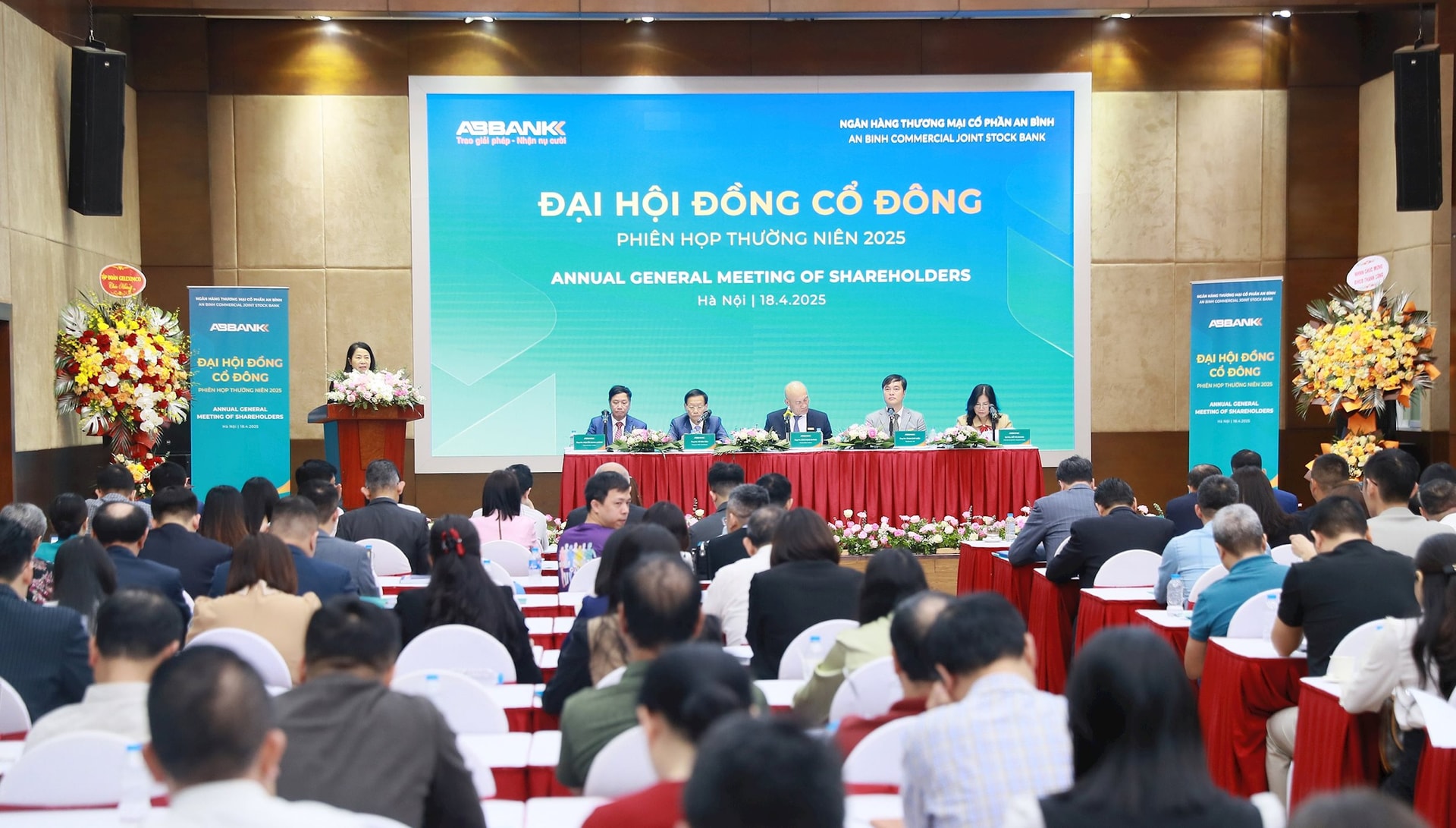 Đại hội đồng cổ đông ABBANK năm 2025: Kế hoạch lợi nhuận trước thuế 2025 đạt 1.800 tỷ đồng, tập trung thực thi chiến lược phát triển bền vững