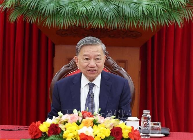 Chủ tịch Hội đồng châu Âu António Costa điện đàm với Tổng Bí thư Tô Lâm để chúc mừng Việt Nam nhân dịp 50 năm ngày Giải phóng miền Nam và thống nhất đất nước