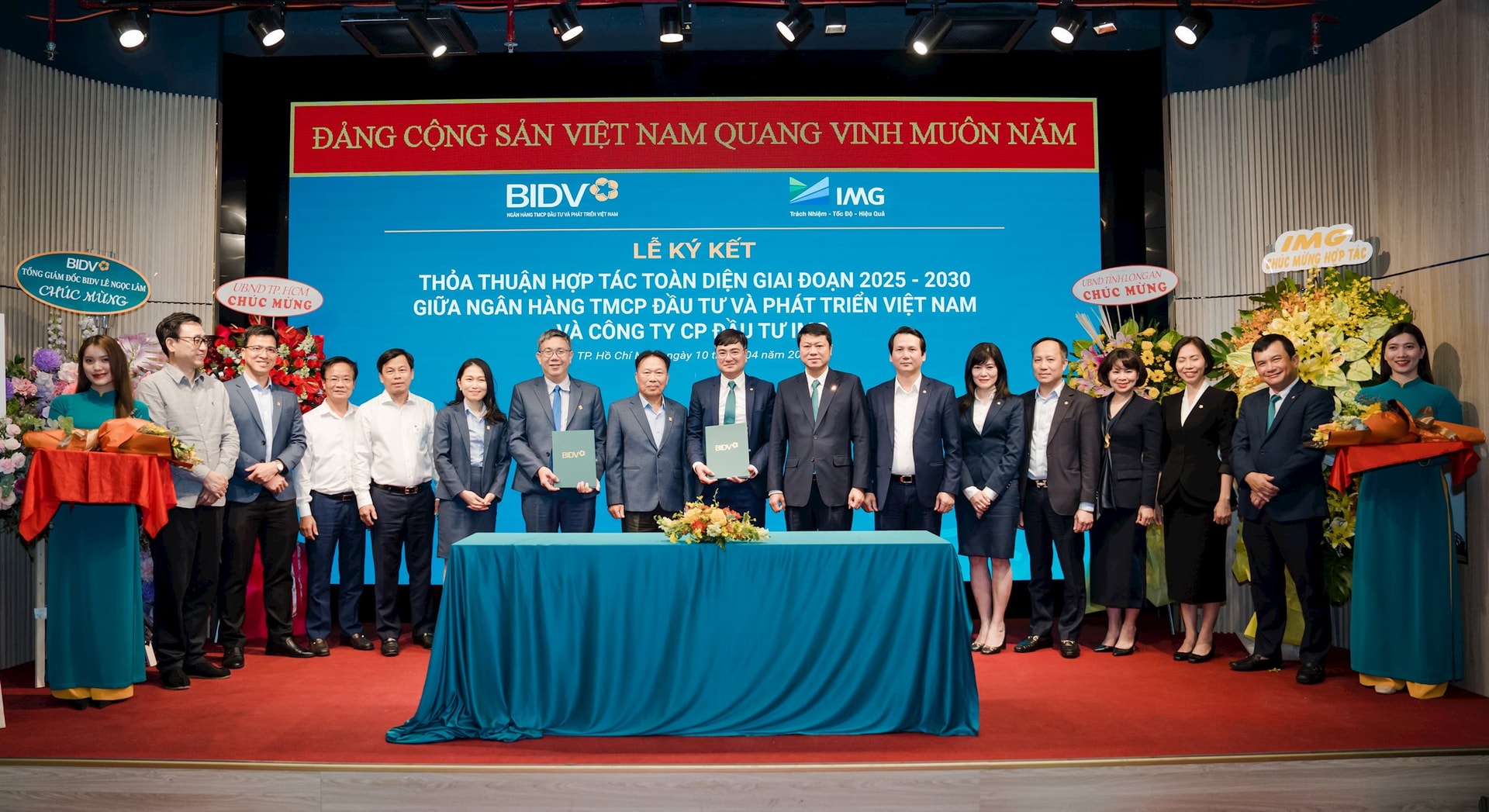 BIDV và IMG đồng hành phát triển bền vững