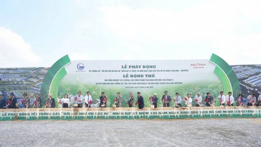 Bình Dương khởi công xây dựng 2 khu công nghiệp với diện tích hơn 1.000 ha