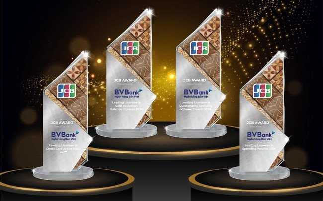 BVBank dẫn đầu tốc độ tăng trưởng & tổng doanh số giao dịch thẻ JCB