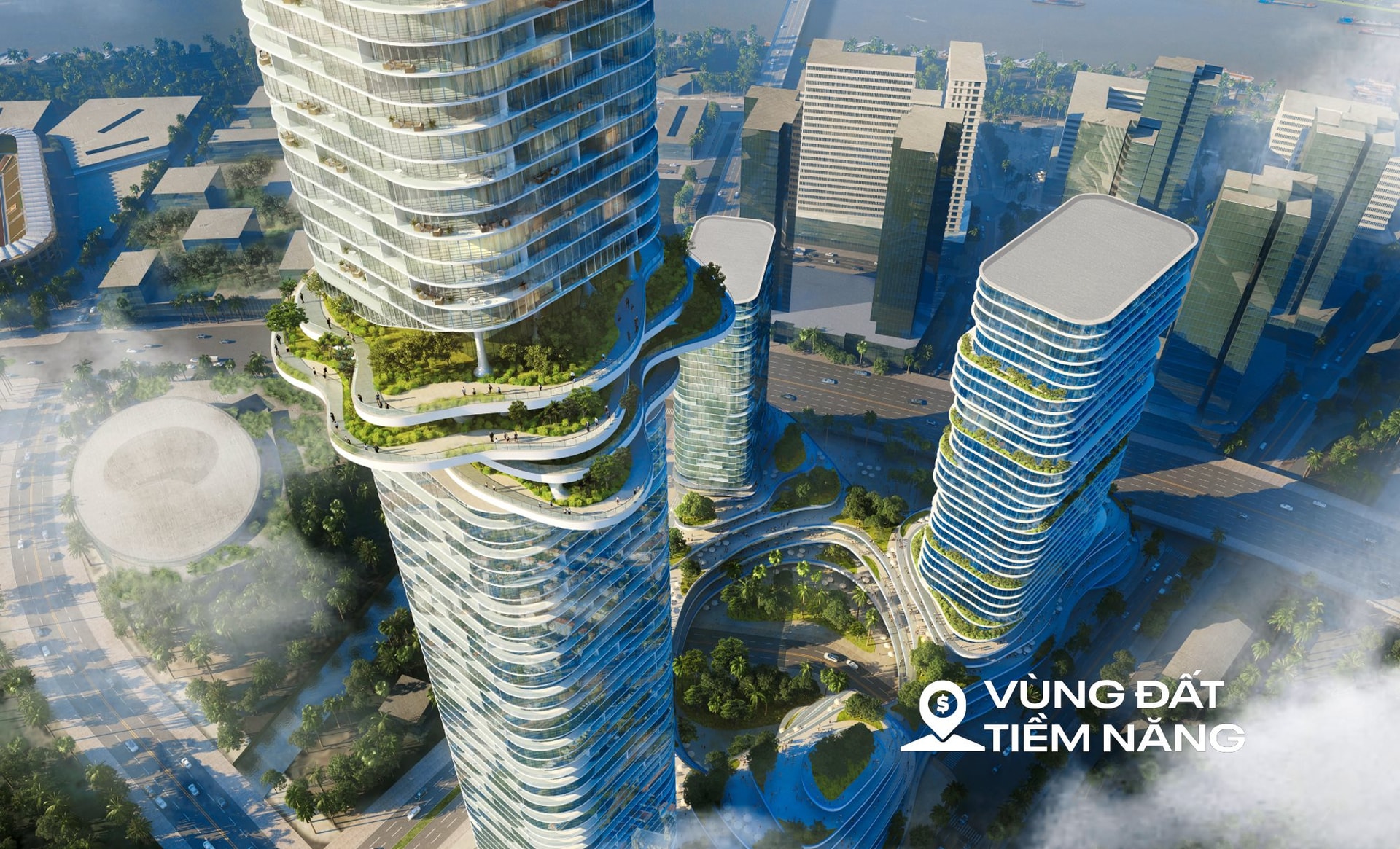 Tòa nhà cao nhất Việt Nam trong tương lai: BRG sẽ soán ngôi VinGroup?