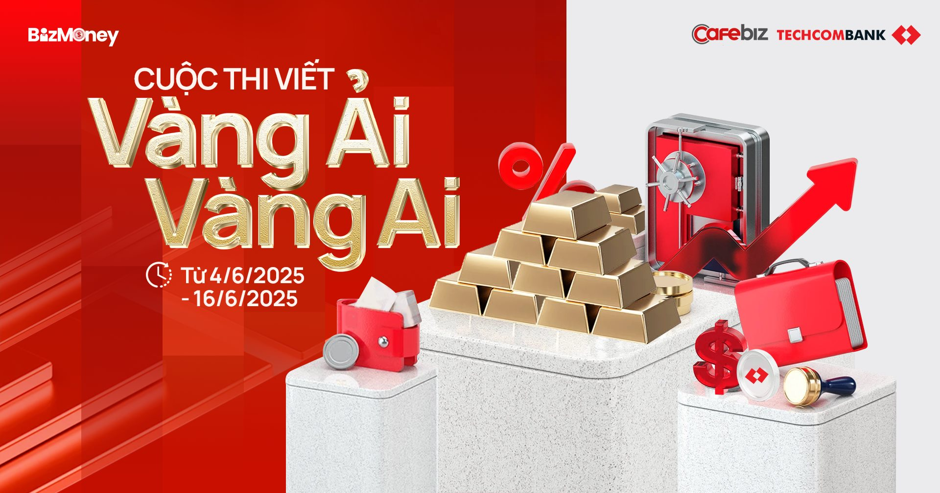 ĐỪNG BỎ LỠ!!! Cuộc thi viết "Vàng ải Vàng ai" trên Fanpage CafeBiz - Câu chuyện hay, 1 chỉ vàng trao tay