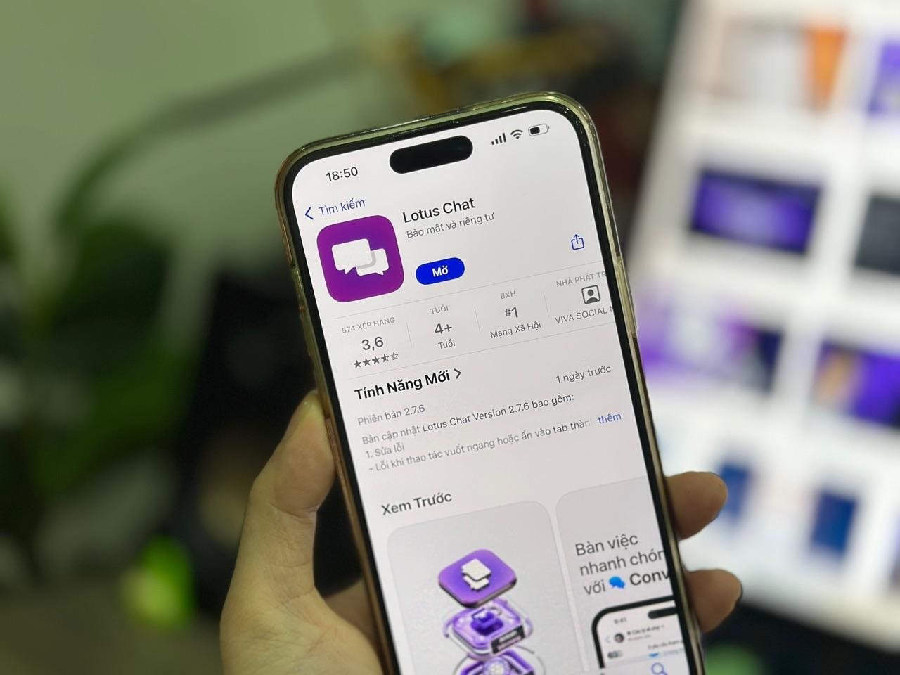 Lotus Chat nói gì về cơ hội "chiếm miếng bánh" của Zalo sau khi trở thành app chat gây sốt ở Việt Nam?