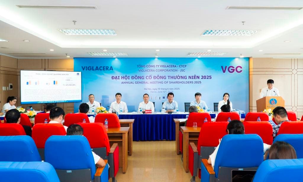 ĐHĐCĐ Viglacera: Chia cổ tức 22%, tiếp tục phát triển các KCN mới