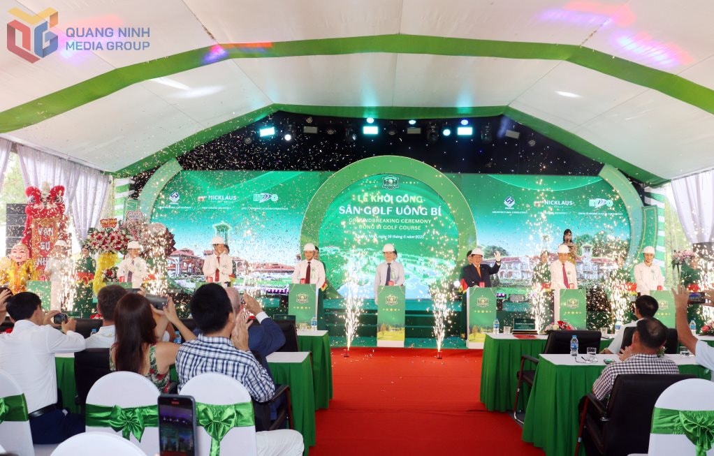 Hé mở về doanh nghiệp vừa khởi công dự án sân golf 1.140 tỷ đồng ở Quảng Ninh