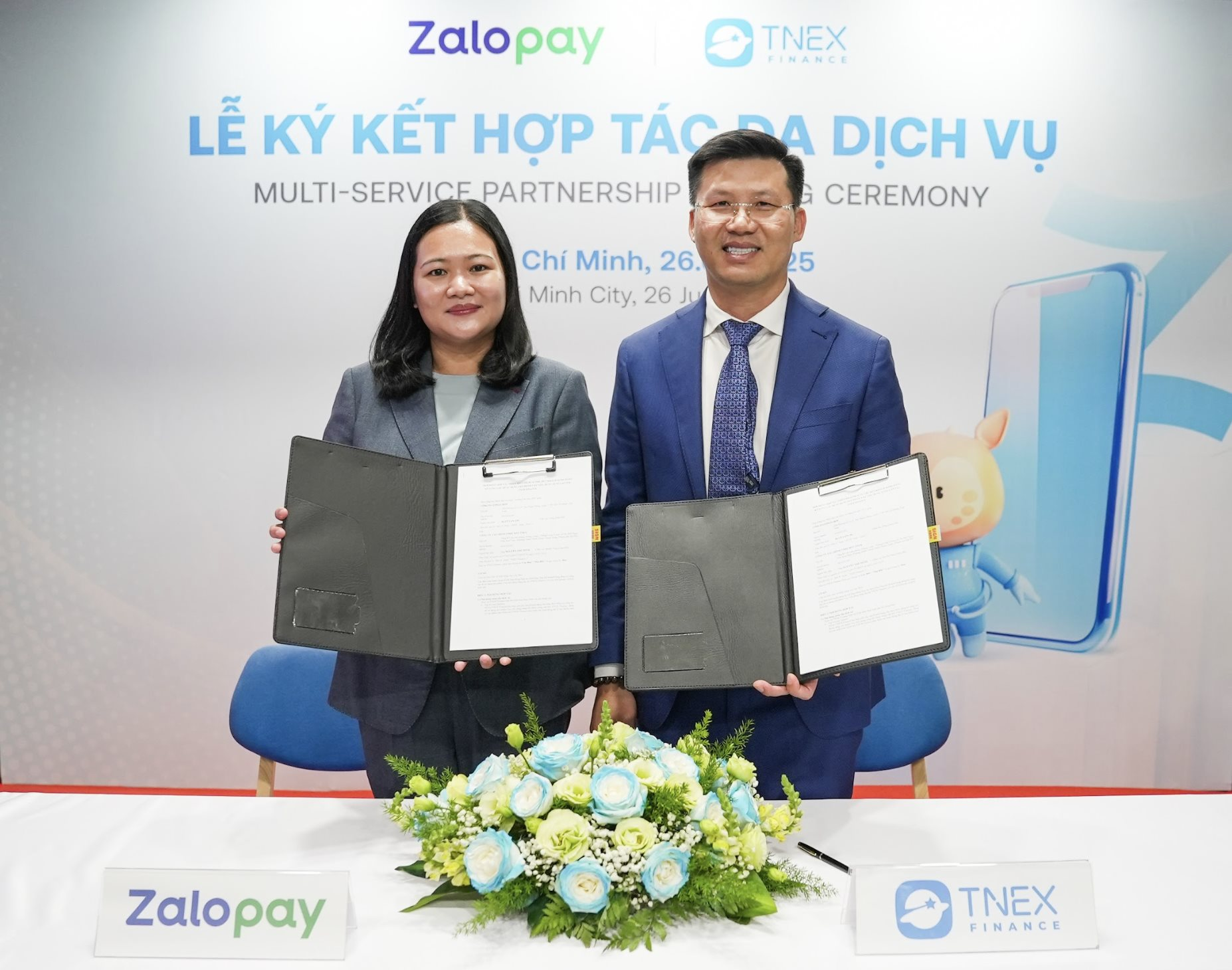 TNEX Finance bắt tay ZaloPay nâng tầm trải nghiệm tài chính số 