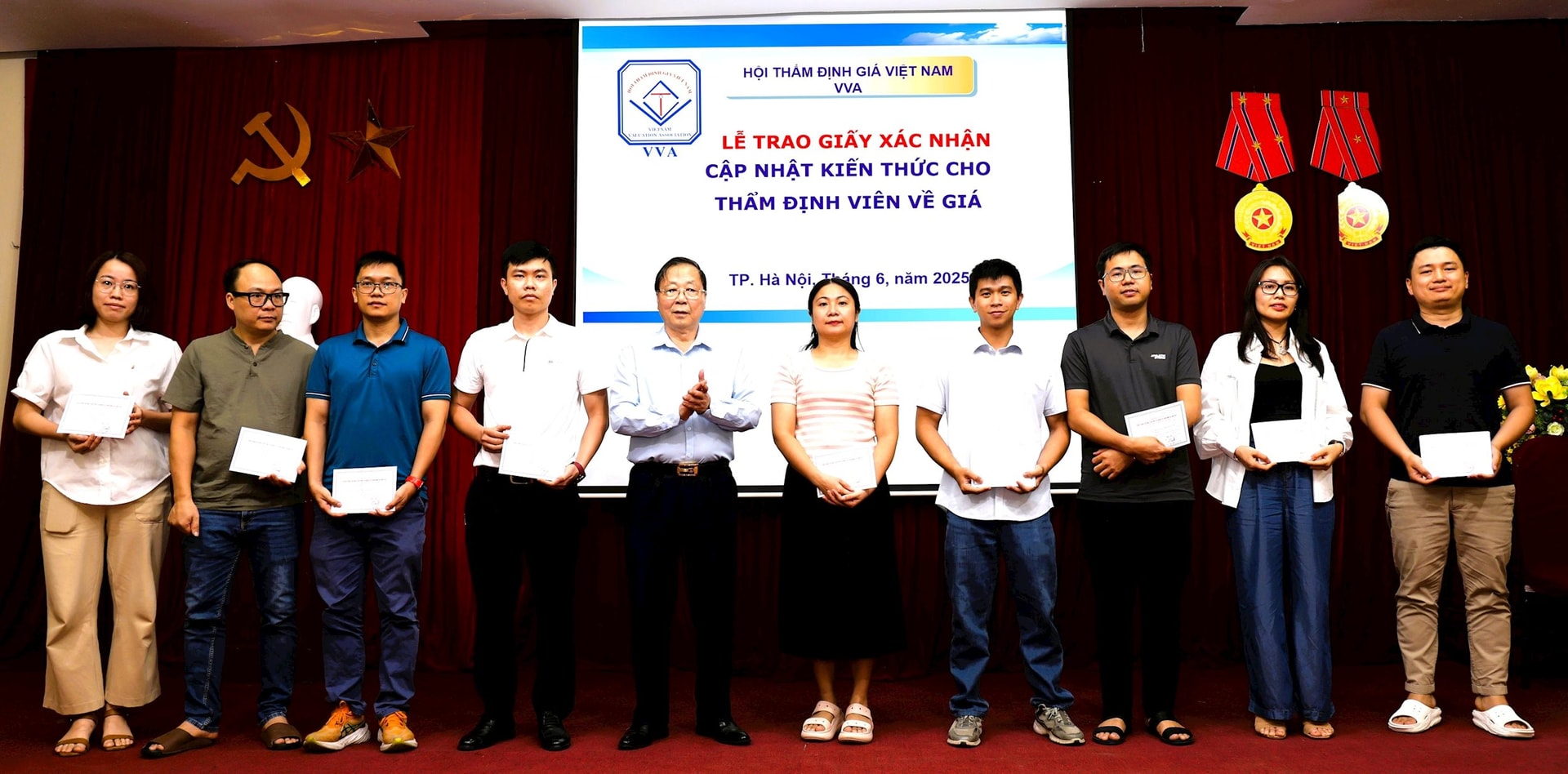 Tổng kết lớp Cập nhật kiến thức nghiệp vụ thẩm định giá CNKT2025.11