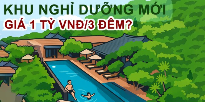 Giá 3 đêm gần bằng 1 chiếc VF8, căn villa cho thuê đang gây xôn xao cả cõi mạng ở đâu? Có gì hot?
