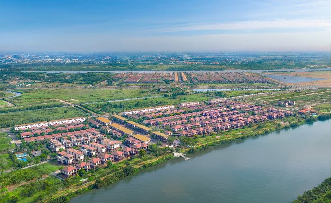 Sở hữu quỹ đất hơn 680ha, một doanh nghiệp địa ốc gây chú ý khi cùng lúc “tung” loạt dự án ra thị trường 