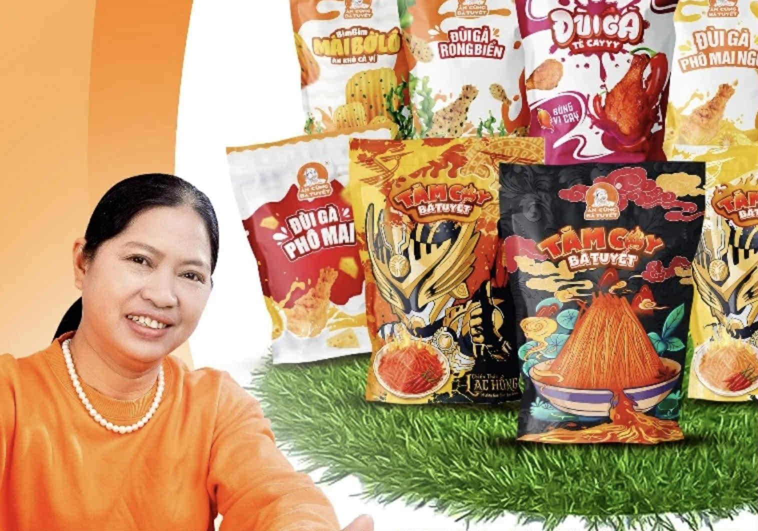 Doanh thu thương mại điện tử của Ăn Cùng Bà Tuyết tăng 4 lần lên 131 tỷ đồng trong nửa đầu năm nay