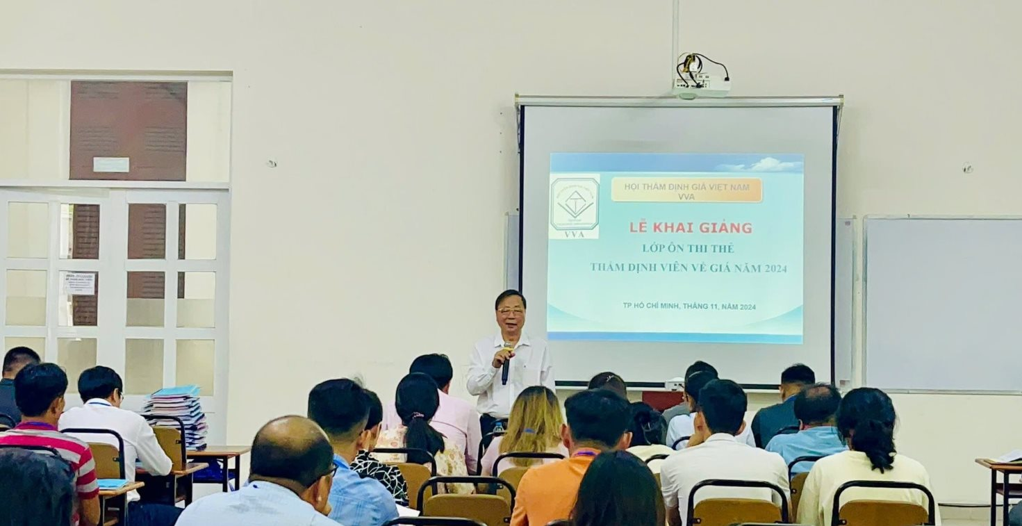 Sẽ tổ chức lớp ôn thi kỳ thi cấp Thẻ thẩm định viên về giá lần thứ XVII vào quý IV/2025