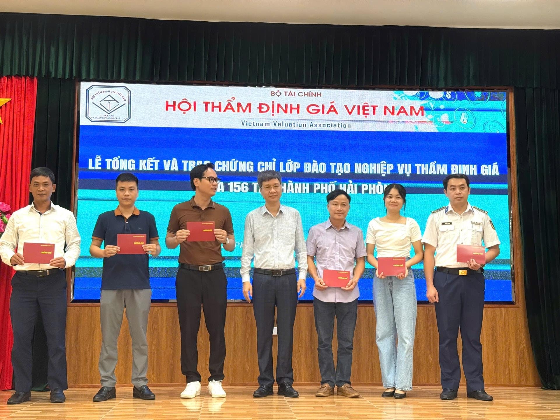 Hội Thẩm định giá Việt Nam chiêu sinh khoá đào tạo nghiệp vụ thẩm định giá tại TP Hải Phòng