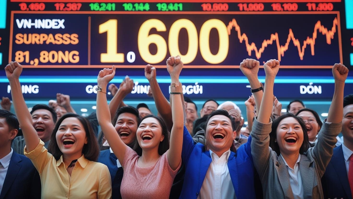 VN-Index vượt mốc 1.600 điểm, nhà đầu tư cần lưu ý gì để tránh 'say sóng'?