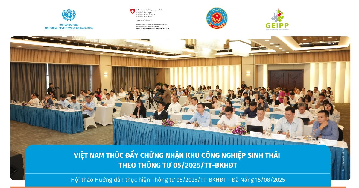 Thúc đẩy chuyển đổi mô hình KCN theo hướng sinh thái, tuần hoàn, hướng tới Net Zero