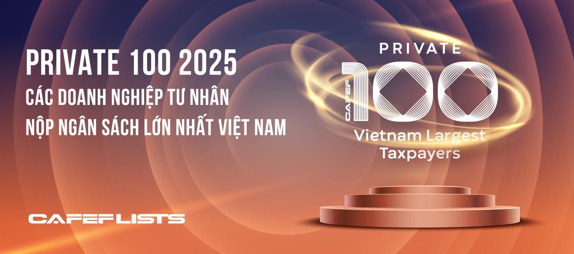 Công bố 100 doanh nghiệp tư nhân nộp ngân sách lớn nhất Việt Nam: Tổng nộp 244.400 tỷ đồng, 48 đơn vị nộp trên nghìn tỷ