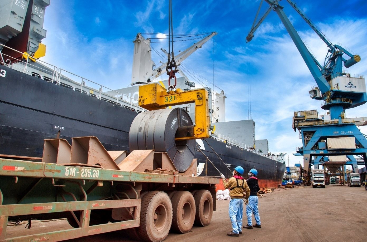 Hòa Phát chính thức không bị Ấn Độ áp thuế chống bán phá giá đối với thép cuộn cán nóng (HRC)