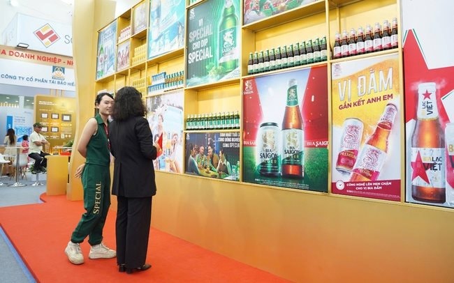 SABECO khẳng định vị thế thương hiệu quốc gia tại Triển lãm thành tựu đất nước 2025