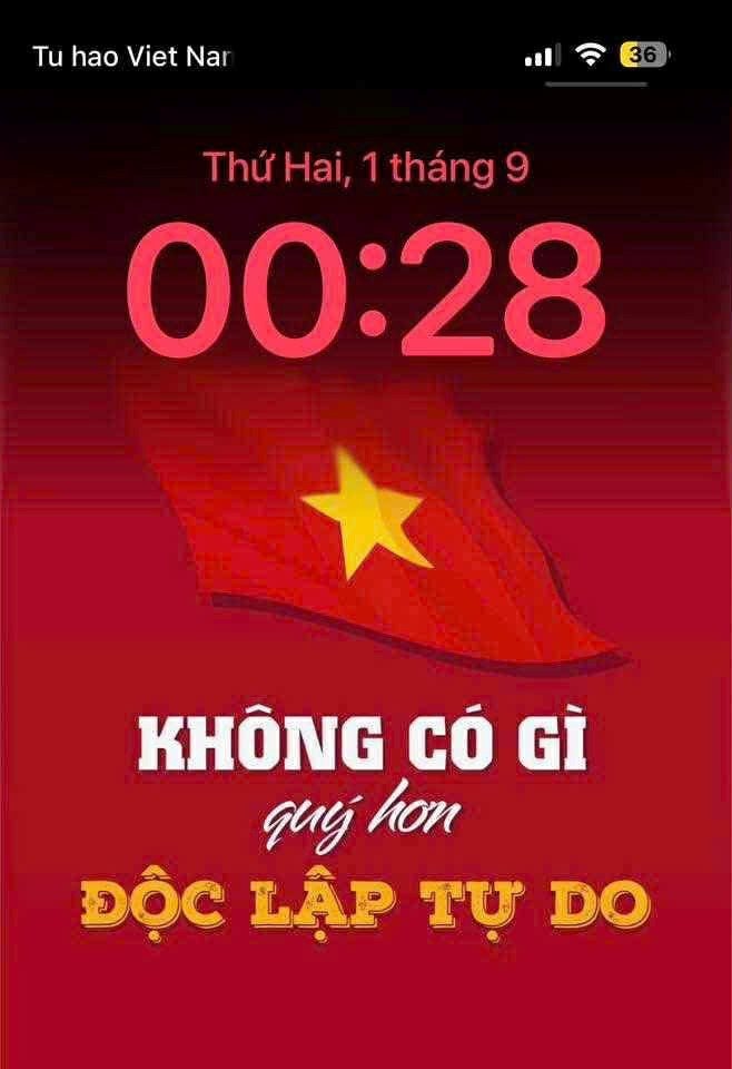 Người dùng bất ngờ với màn hình “Tự hào Việt Nam” từ Viettel