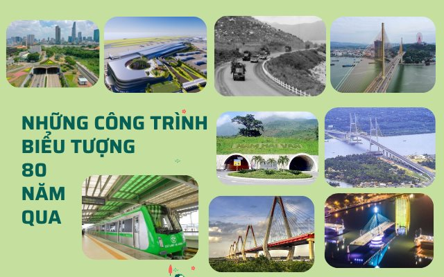 Các công trình giao thông 80 năm qua tại Việt Nam: Từ đường Trường Sơn thời chiến đến cao tốc, cầu dây văng, đường sắt, siêu nhà ga chục ngàn tỷ đồng 
