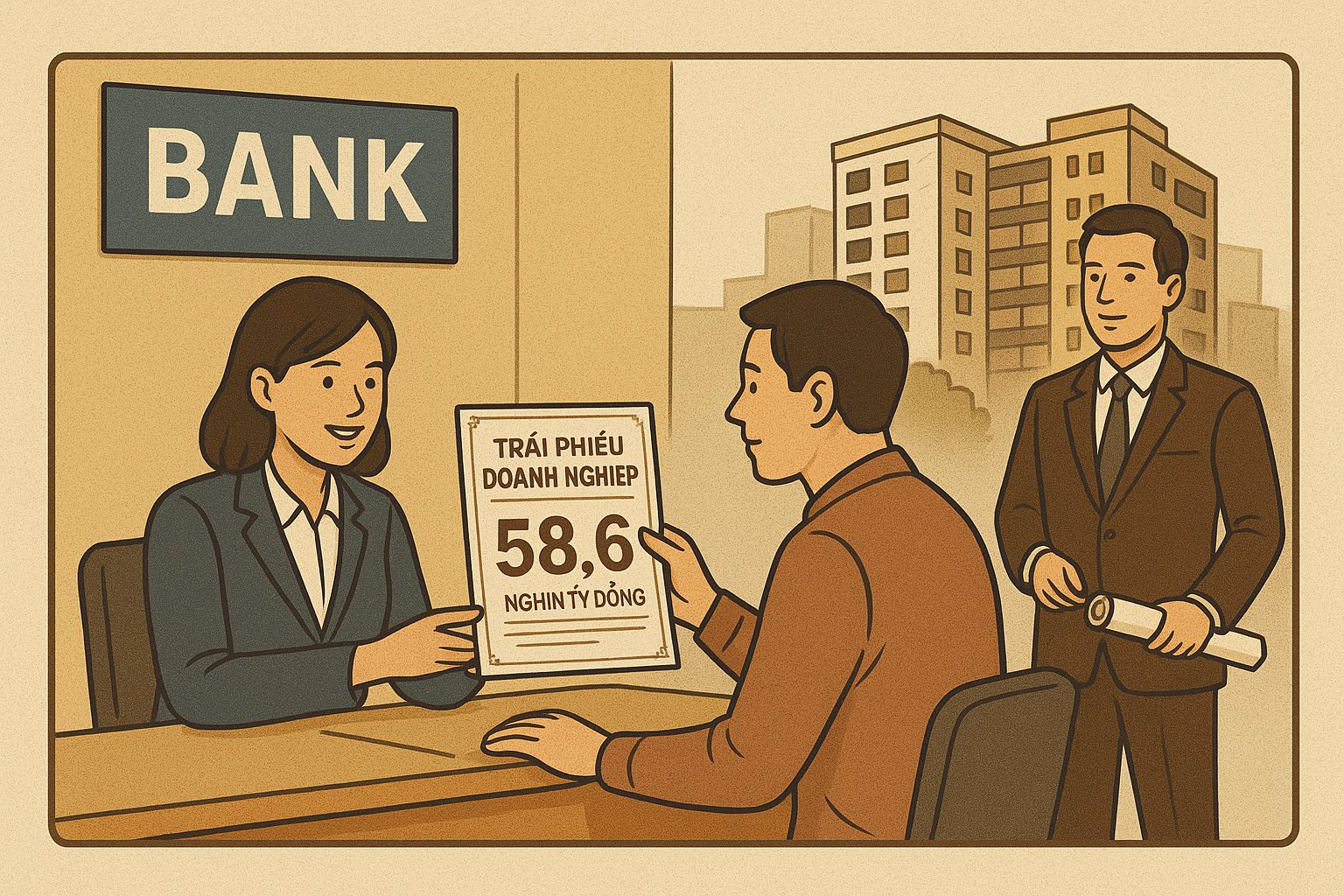Giá trị phát hành trái phiếu doanh nghiệp đạt đỉnh điểm trong tháng 8