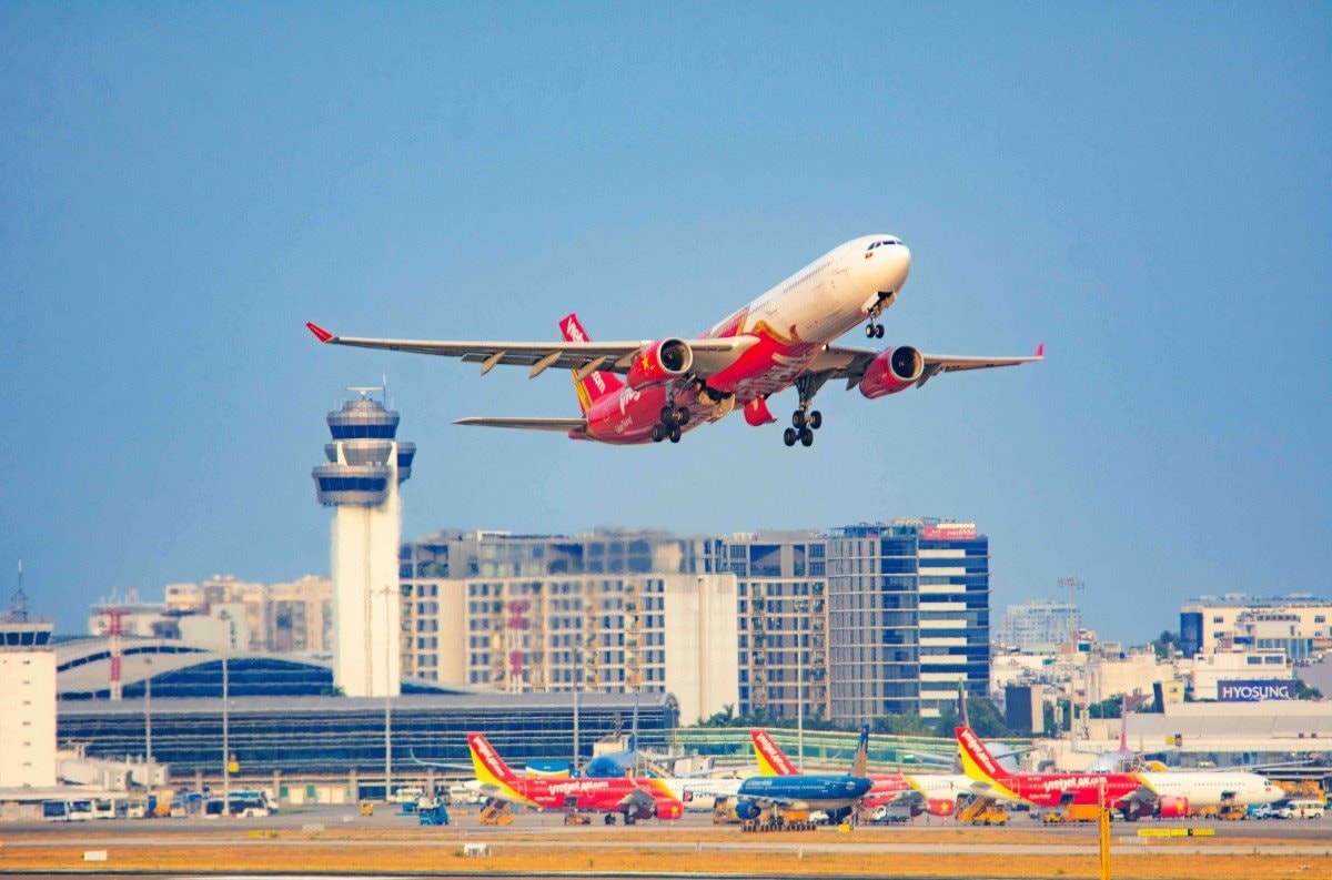 Đây là đường bay của Vietjet có tỷ lệ đúng giờ cực cao, vượt chuẩn vàng của hàng không quốc tế