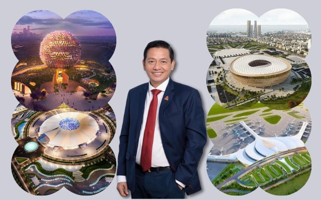 Từ mái vòm thép lớn nhất hành tinh, sân vận động World Cup đến bảo tàng 700 triệu USD, Chủ tịch Đại Dũng nói: Muốn thay đổi thế giới, hãy thay đổi từ bên trong bạn 