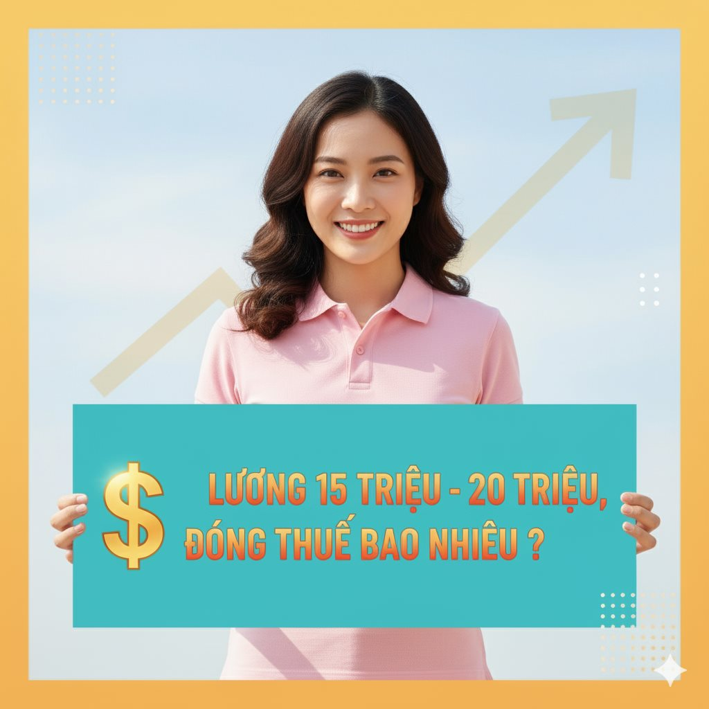 Lương từ 15 đến 20 triệu có phải đóng thuế thu nhập cá nhân theo dự thảo mới không?