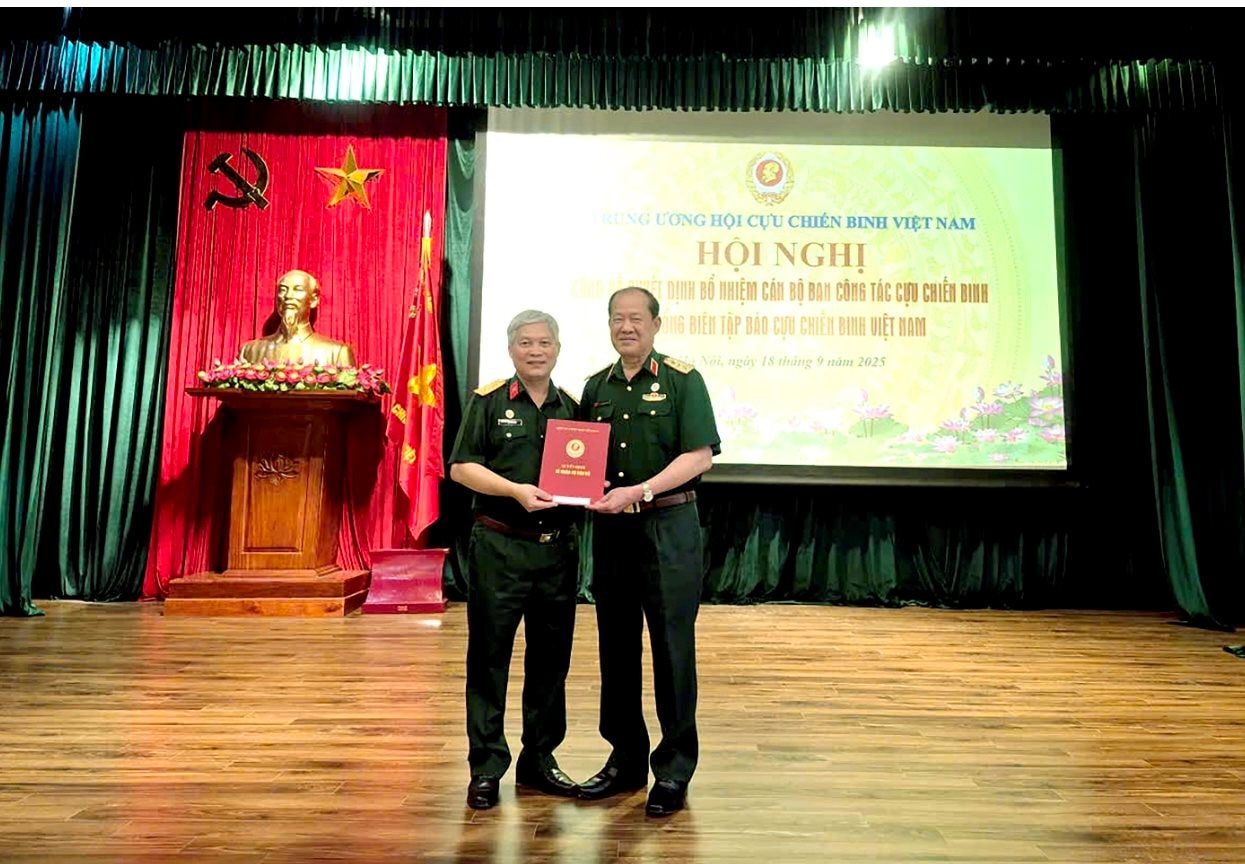 Đại tá, nhà báo Đỗ Phú Thọ được bổ nhiệm giữ chức Tổng biên tập Báo Cựu chiến binh Việt Nam