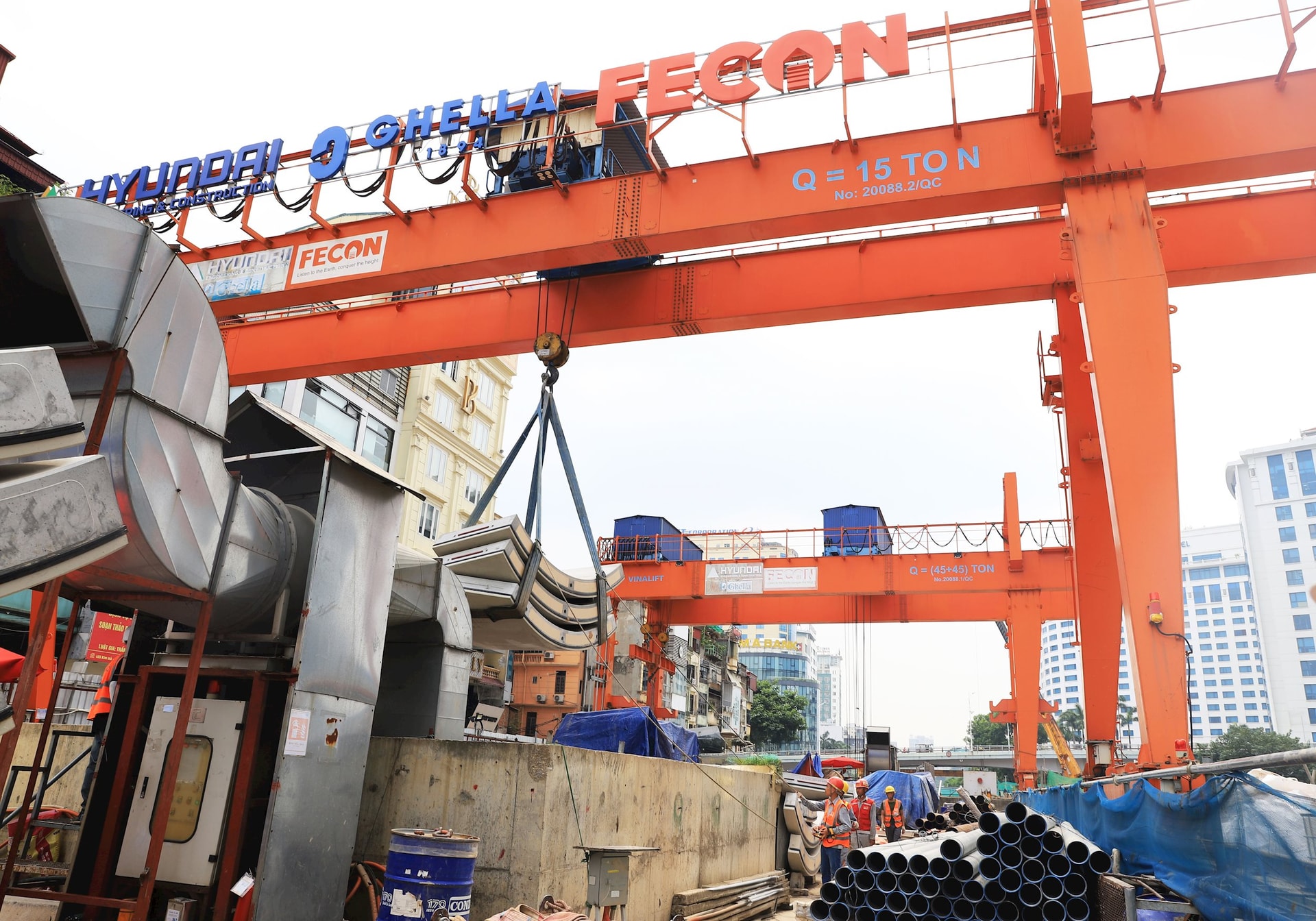 Fecon trúng gói thầu đầu tiên tại dự án đường sắt đô thị số 2 Hà Nội, đoạn Nam Thăng Long - Trần Hưng Đạo