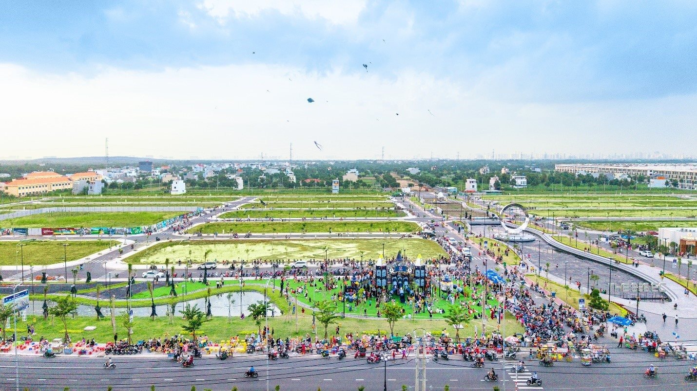 Bất ngờ khu vực giáp ranh TP.HCM đón dòng tiền cuối năm đổ về 