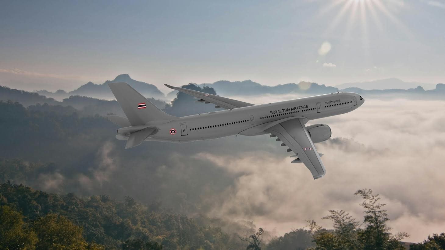 Không quân Hoàng gia Thái Lan đặt mua máy bay Airbus A330 MRTT+ thế hệ mới