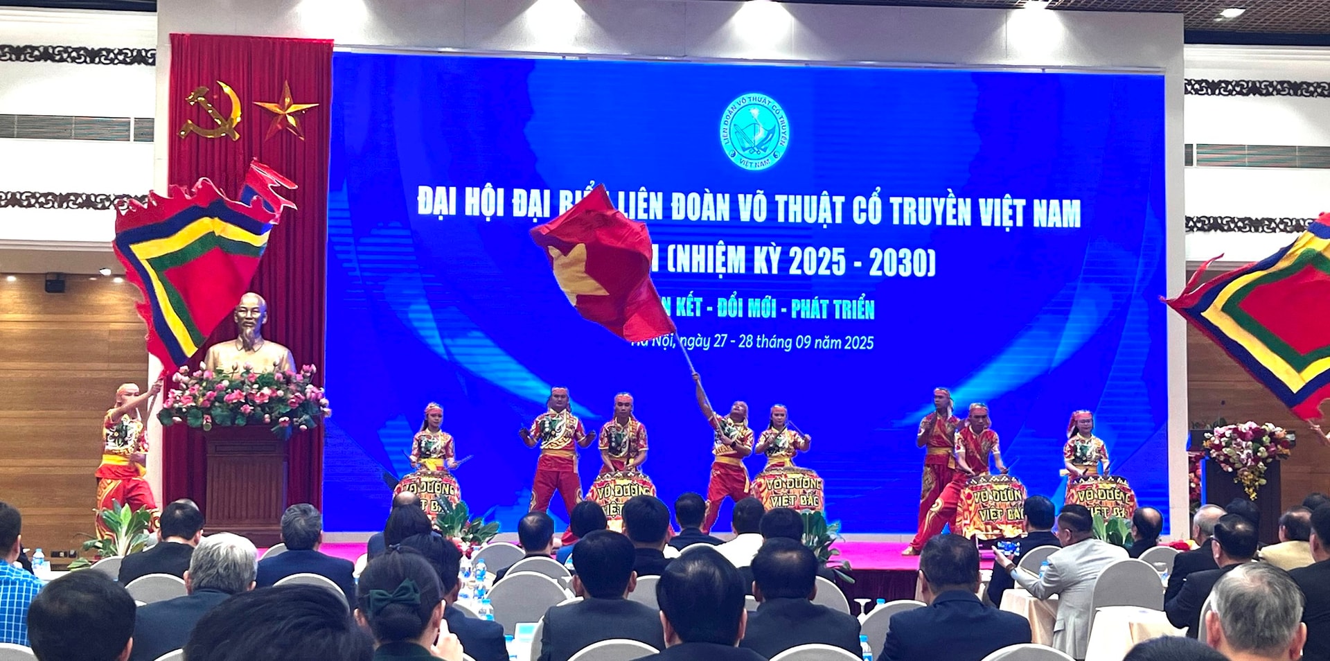 Liên đoàn Võ thuật cổ truyền Việt Nam tổ chức thành công Đại hội nhiệm kỳ VI (2025 -2030)