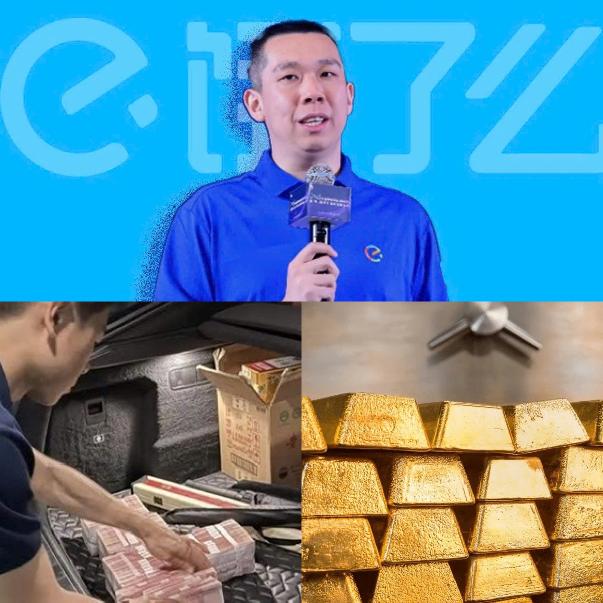 Đột kích tư gia cựu CEO công ty giao đồ ăn, tịch thu 50 kg vàng ròng trị giá 764 tỷ đồng, 44 tỷ đồng tiền mặt chất như núi và 85 tỷ đồng đồ xa xỉ