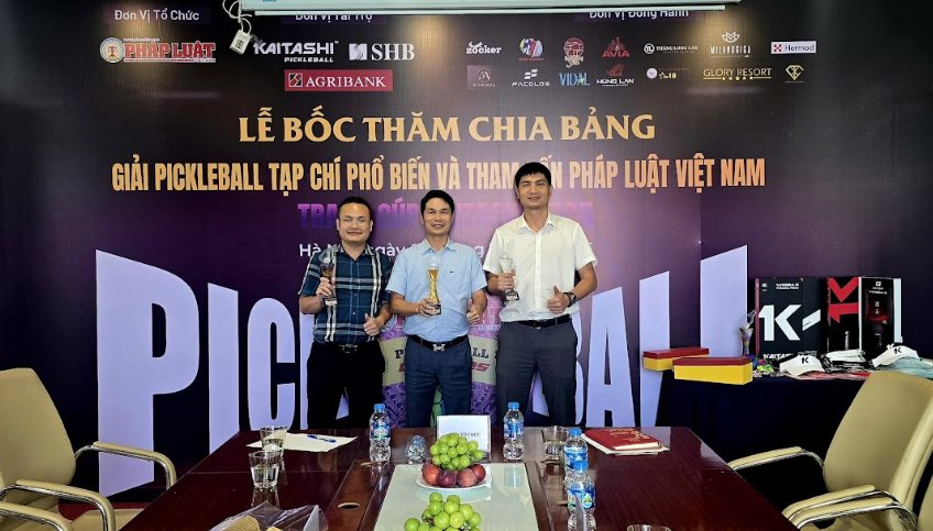 Giải Pickleball Cúp Kaitashi 2025 do Tạp chí Phổ biến và Tham vấn Pháp luật Việt Nam tổ chức sẽ khởi tranh từ 4/10
