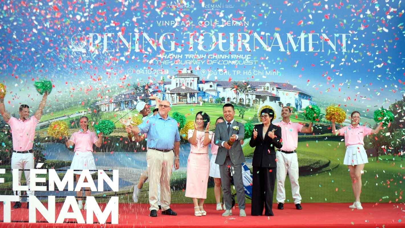 Vinpearl Golf Léman – biểu tượng golf mới tại TP.HCM chính thức khai trương