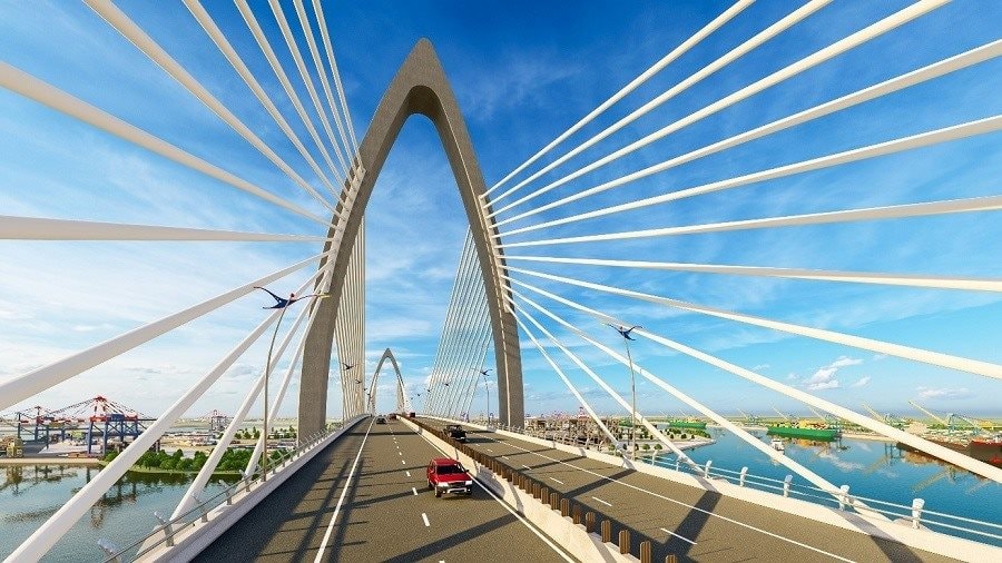 Cây cầu gần 5.000 tỷ bắc qua sông Thị Vải lập kỷ lục nhịp dài nhất Đông Nam Á: Ai đứng sau?