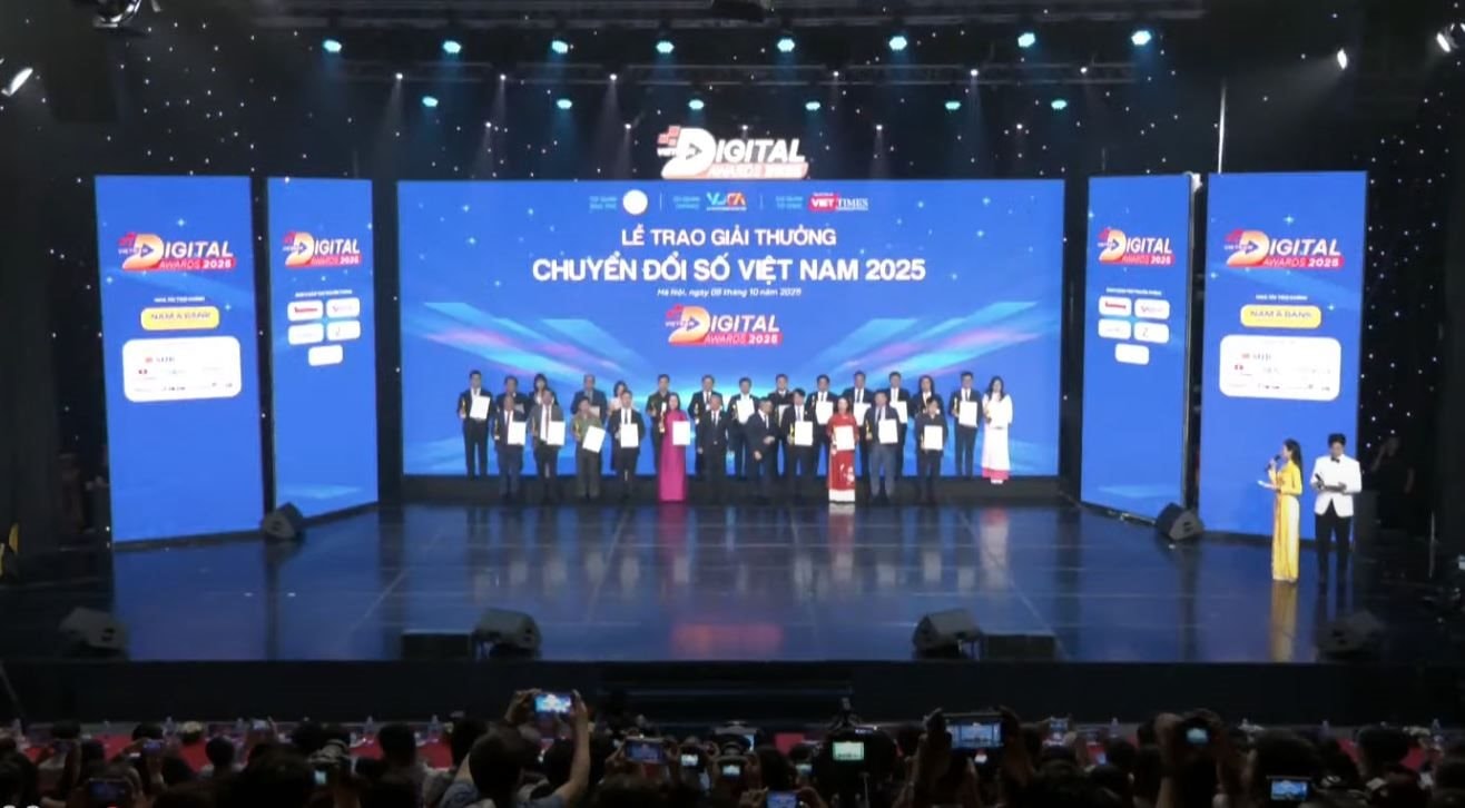 Trao Giải Chuyển đổi số Việt Nam 2025 (VDA) 2025