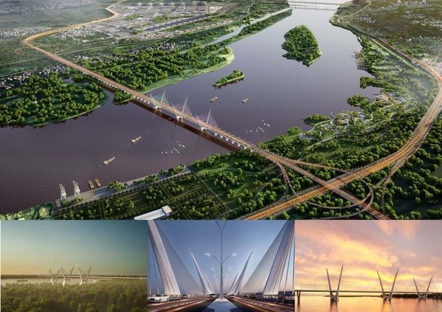 Chính thức: Hà Nội khởi công cây cầu hơn 7.300 tỷ bắc qua sông Hồng, dự kiến hoàn thành năm 2027