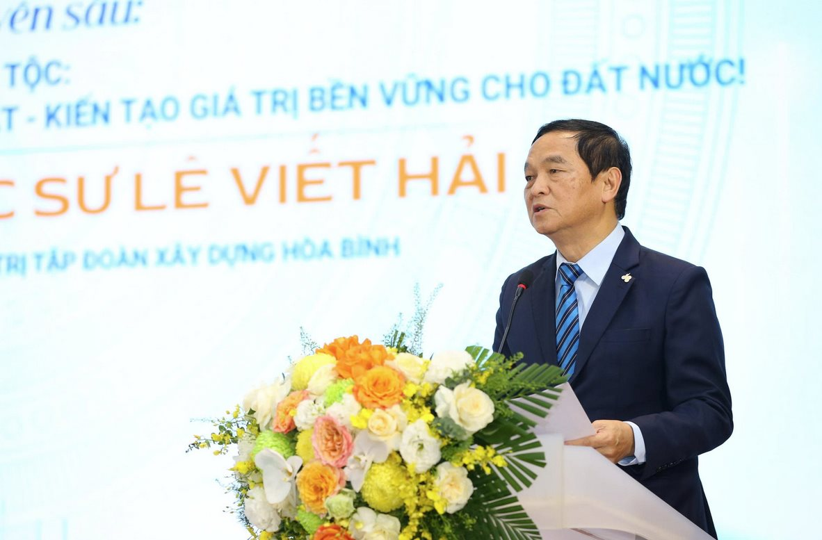 Chủ tịch HBC Lê Viết Hải: "Nghĩ lớn" mà không "làm thật" chỉ là ảo tưởng...chúng ta có thể xuất khẩu dịch vụ xây dựng tổng hợp của Việt Nam ra thế giới
