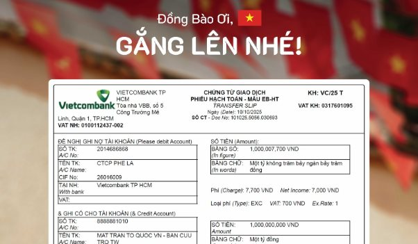 Thông báo mới của Phê La nhận bão tương tác