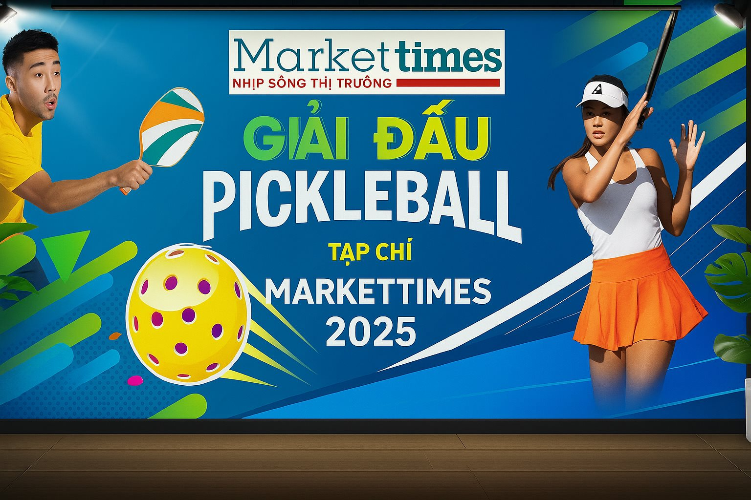 Phát động Giải Pickleball Cup MarketTimes 2025 chào mừng 20 năm thành lập Hội Thẩm định giá Việt Nam