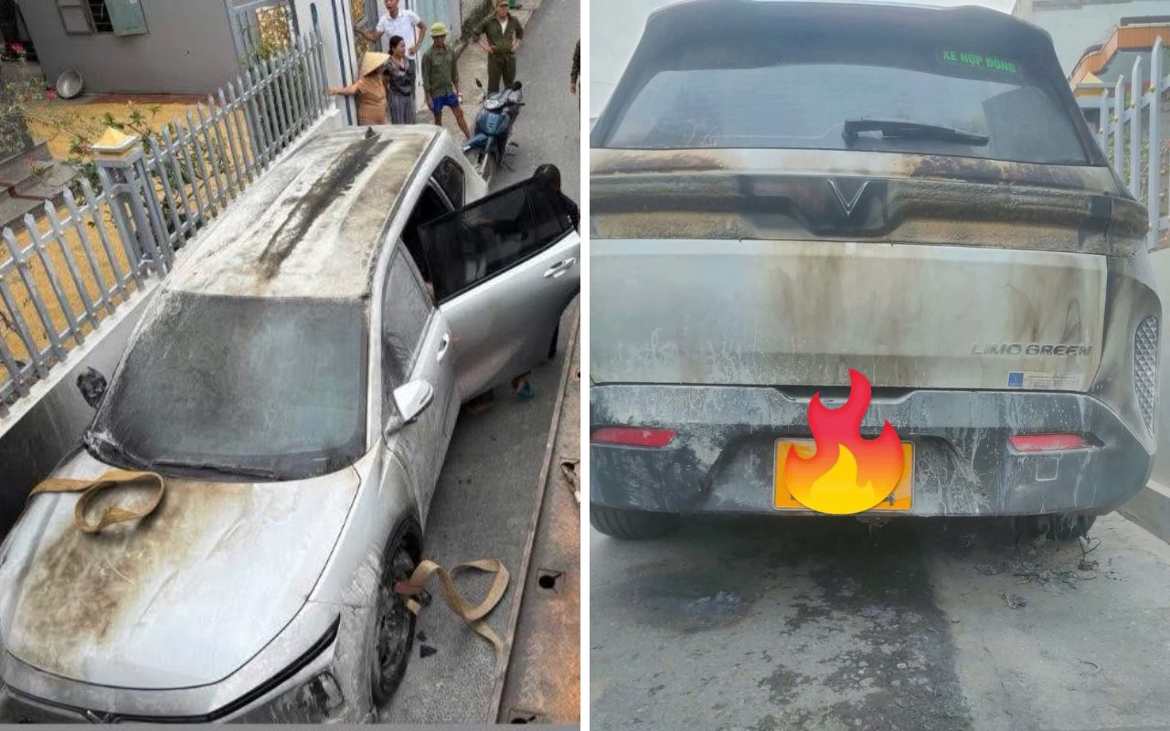 Vụ xe điện VinFast bị phóng hỏa: Hé lộ về "lá chắn kép" khiến pin vẫn trơ trơ không cháy