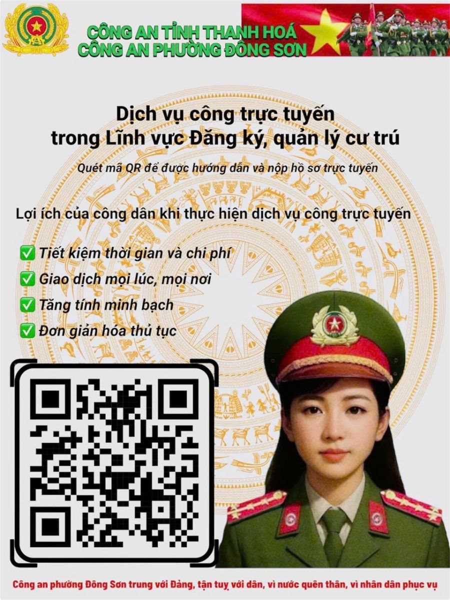 Hơn 1.000 mã QR được dán khắp nơi tại một phường ở Thanh Hóa