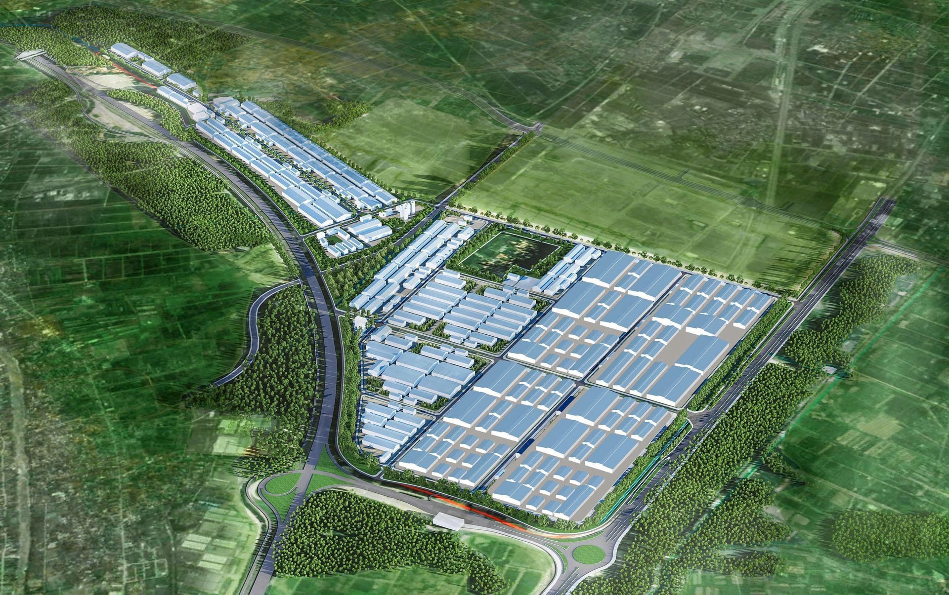 Hòa Phát rót nghìn tỷ làm khu công nghiệp tại Hưng Yên