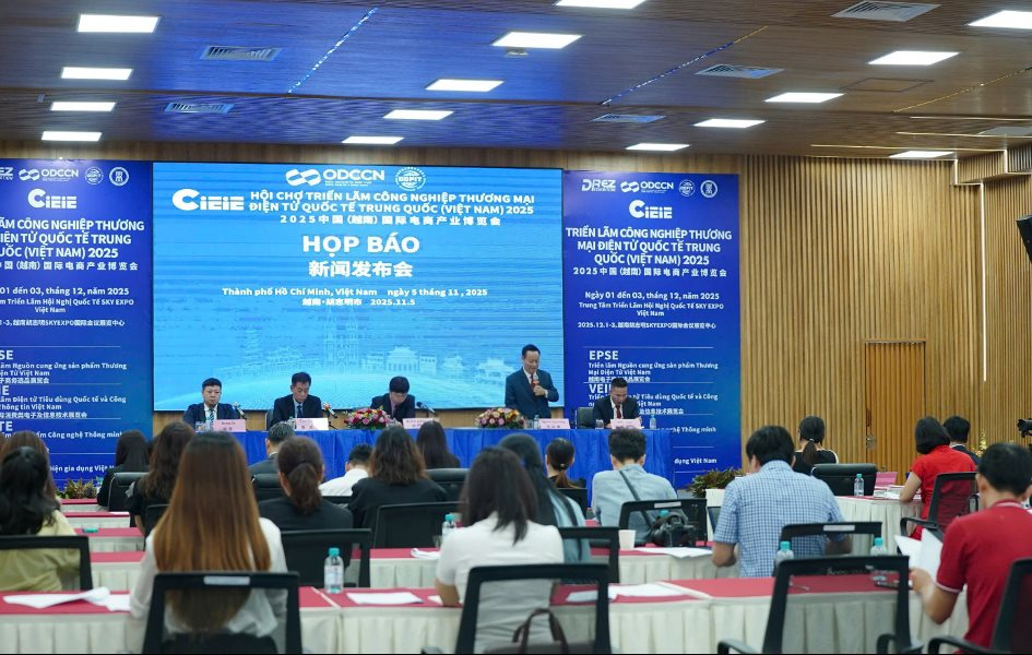 Hơn 300 doanh nghiệp quốc tế tham gia Triển lãm Công nghiệp – Thương mại điện tử Trung Quốc (Việt Nam) 2025