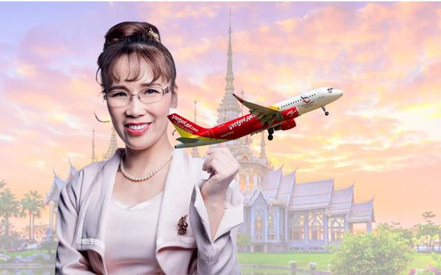 Tỷ phú Nguyễn Thị Phương Thảo làm được điều mà chưa hãng bay giá rẻ nào tại Thái Lan làm được